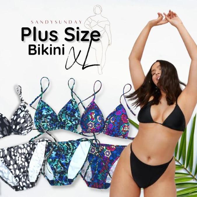 Bikini Set Bigsize - Xl Avisa Plus Size Bikini