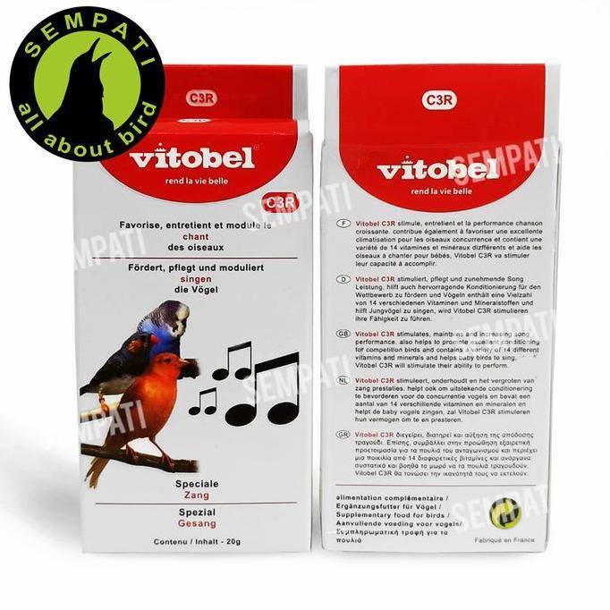 Sempati C3r Vitobel Vitamin Burung Meningkatkan Rajin Bunyi Stamina Fighter