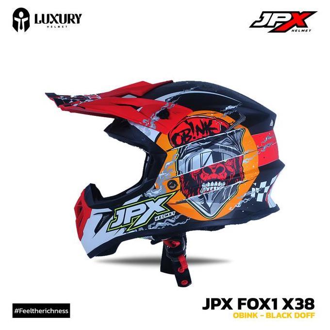 Helm Trail - Helm JPX FOX1 - X38 - Obink - Offroad - Cross Terlaris