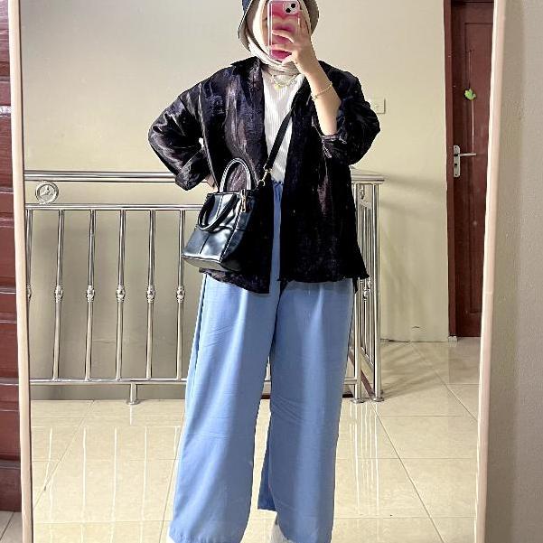 Yora Pants / Celana Kulot/ Celana Kulot Jumbo/ Loose Pants Jumbo/ Kulot Big Size/ Celana Big Size