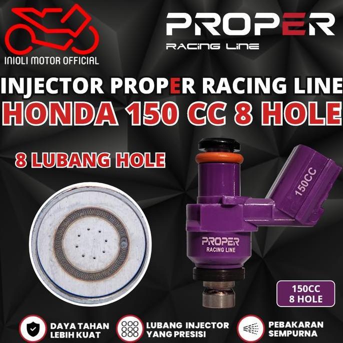 INJECTOR PROPER RACING LINE BEAT SCOOPY VARIO PCX ADV GENIO STYLO BEAT DELUXE SONIC CB CBR CRF SUPRA