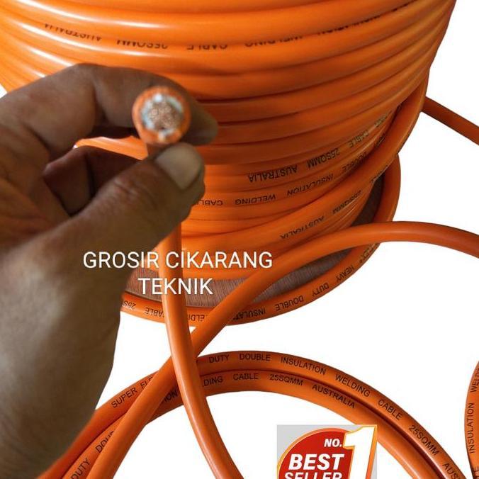 Diskon Kabel Las Superflex 25 Sqmm.Welding Cable Double Insluation Original