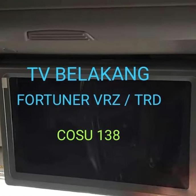 Anti Gores TV monitor Belakang Toyota Fortuner VRZ TRD Terlaris
