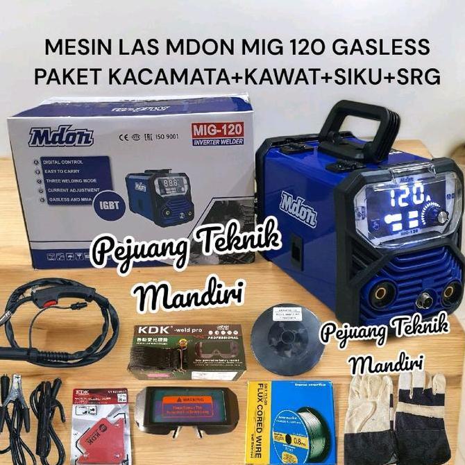 Terjangkau Mesin Las Benz Mig 120 Bz 8919 / Trafo Las Inverter Benz Mig Mma 120A