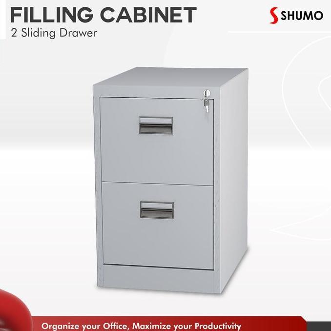 Filling Kabinet Besi 2 Susun Laci|Cabinet Laci Dokumen Arsip Kantor