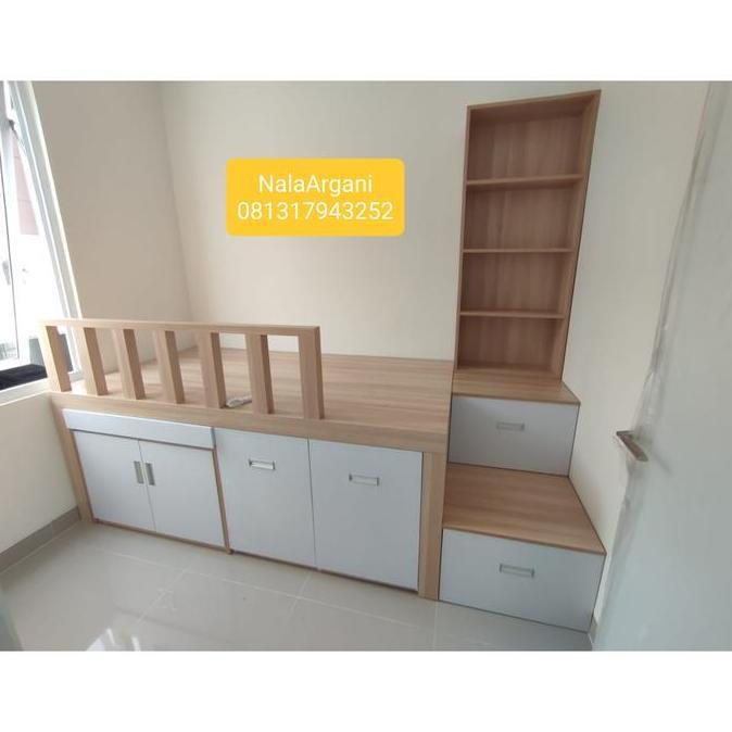Terlaris Mezanine Bed| Lemari Pakaian| Tempat Tidur Tingkat/Susun| Bunk Bed