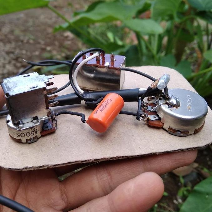 Prewiring Gitar Ibanez JS Wiring Harness