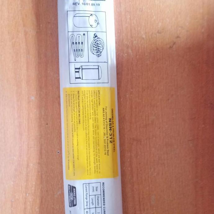 Diskon Kawat Las Stainles Nikko Steel 312-3.2 Problem Steel