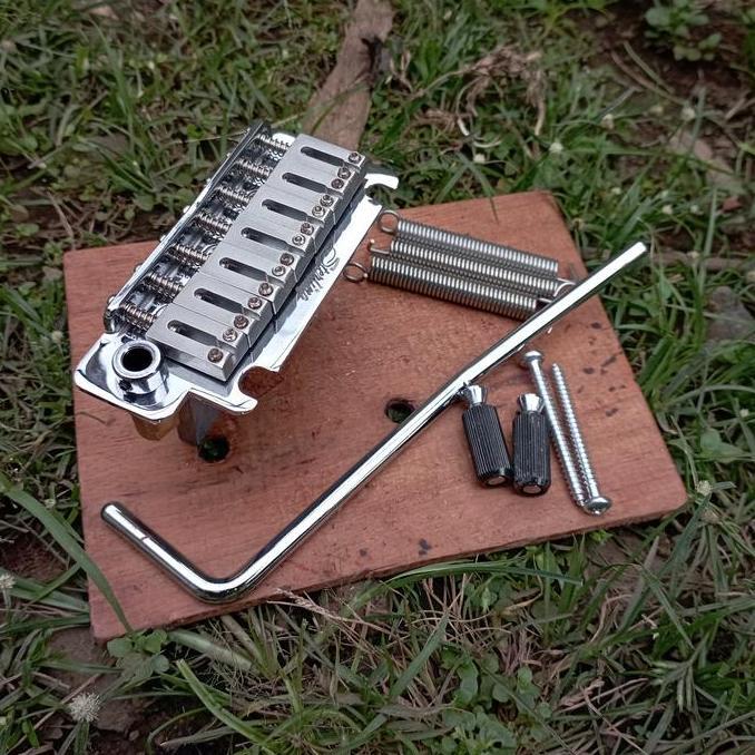 Bridge Tremolo Gitar Sterling By Musicman 7 String Chrome