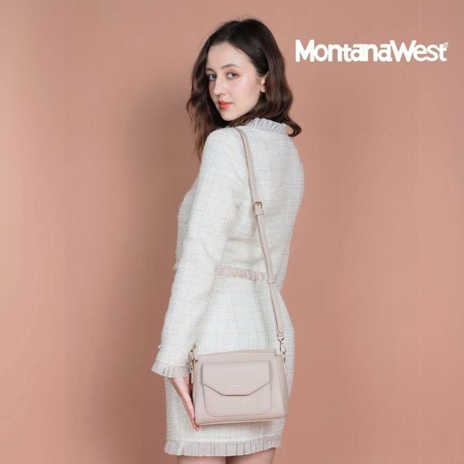 Montana West Tas Wanita Zoe Bag Sling Bag Simple 481
