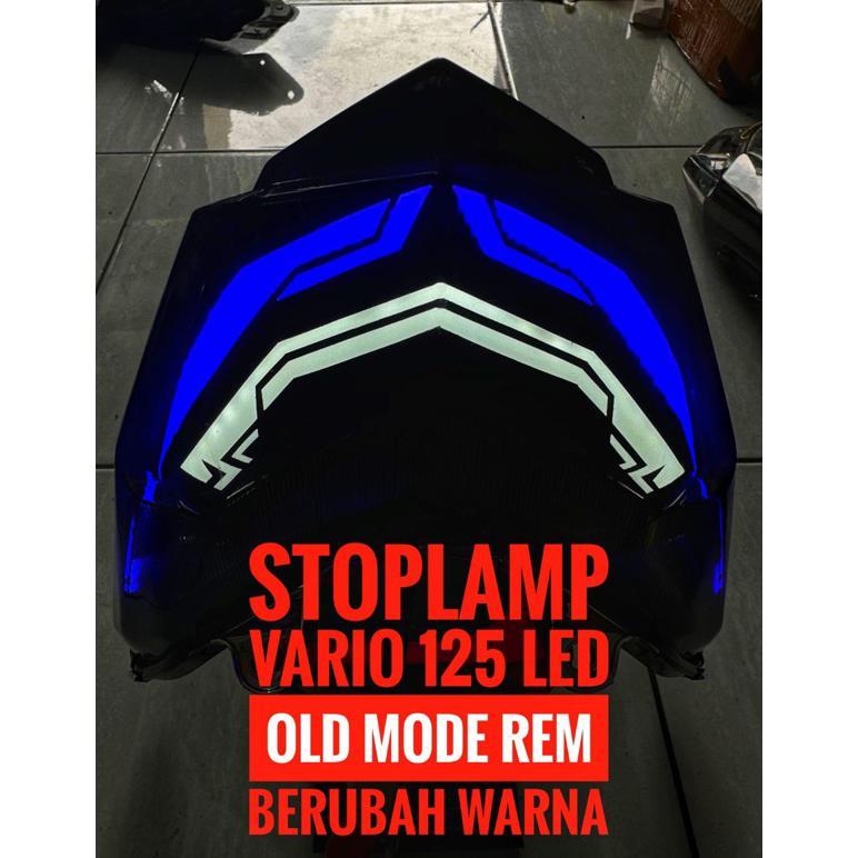 (PNP) stoplamp Vario125/150 old custom lazy running || stoplamp Vario125/150 led old custom lazy || 