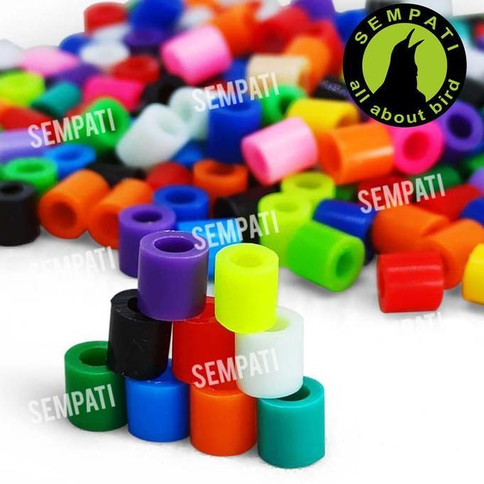 SEMPATI Ring Sogon Ring Atom Plastik Burung Pleci Sogon Blackthroat 2,5mm Ring Kaki Burung Konin Fin