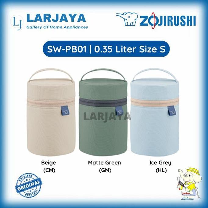 Tas Food Jar Zojirushi (Size S) Sw-Pb01 | Lunch Jar 0.35 Liter