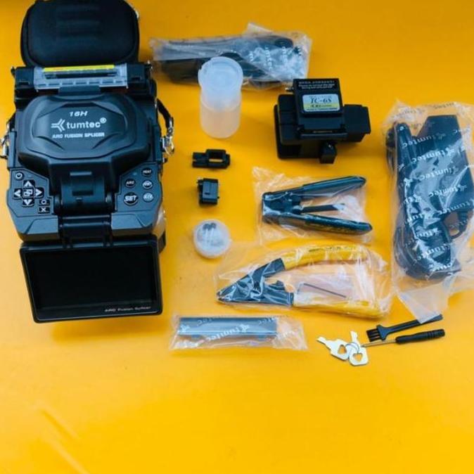 SPLICER TUMTEC 17H SPLICING TUMTECH 17 H ALAT PENYAMBUNG LENGKAP FO ORIGINAL DAN TERPERCAYA