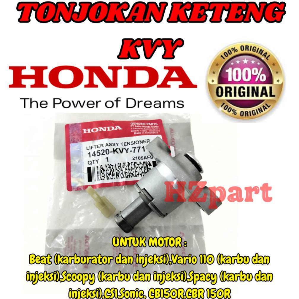TONJOKAN KETENG SETELAN TENSIONER KODE KVY HONDA ORI Beat karbu,Scoopy karbu,Spacy karbu ORI 100%  .