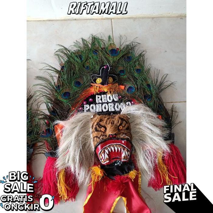 Reog . Reog Mini. Reog Mainan Anak. Reog Murah. Dadak Merak. Dadak Merak Murah. Barongan Br 1114