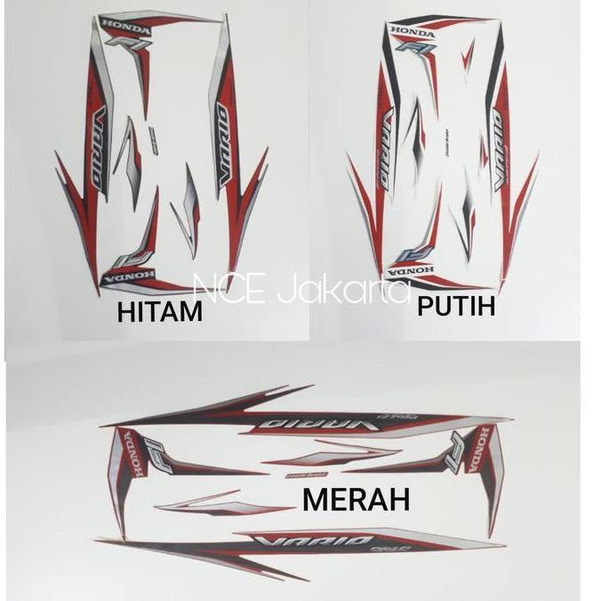 DS272 - STIKER STRIPING VARIO 110 LED 2016