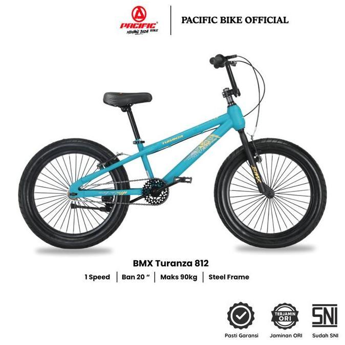 Terbaru Pacific Bike Sepeda Bmx Turanza 812 Ukuran Ban 20 Outdoor