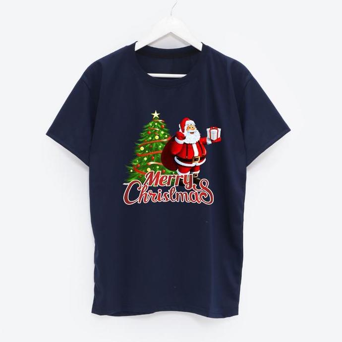 DF207 >> Kaos Natal Merry Chritstmas 2024 Kaos Natal Keluarga Kaos Natal Bintang Anak Kaos Natal Wan