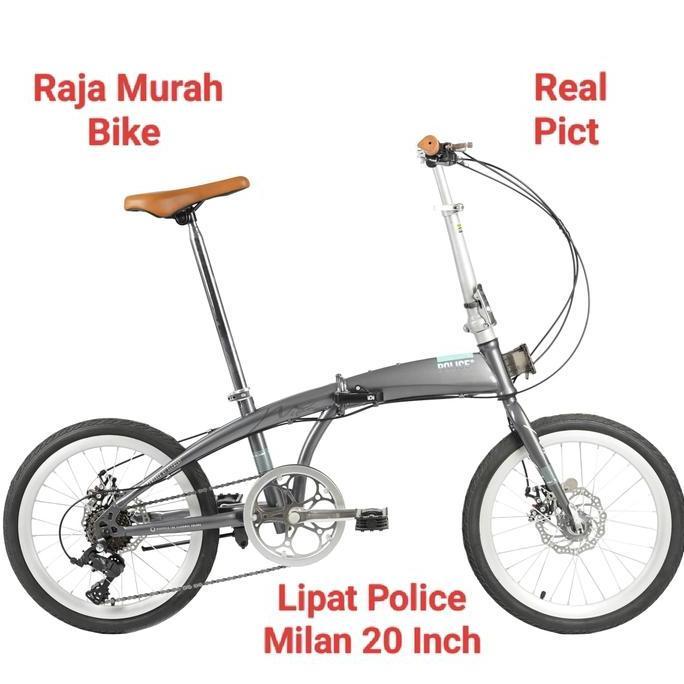 Terbaru Sepeda Lipat Element Police Milan Pastel 20 Inch Lipat 20 Inch Police