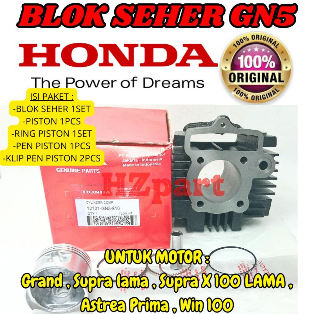 Blok Seher KODE-GN5 Asli Original Honda Grand/Supra (lama)/Supra X 100(lama)/Astrea Prima/Win100 ORI