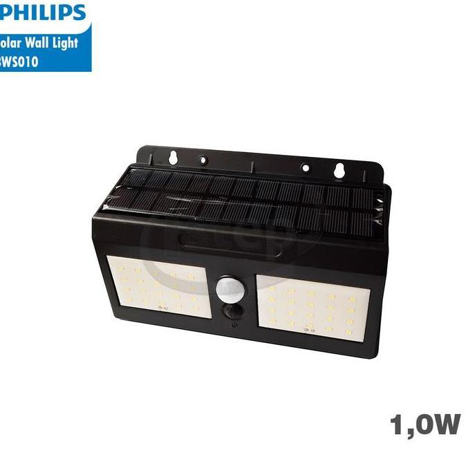 Lampu Dinding Solar LED Philips BWS010 10 Watt Tenaga Surya