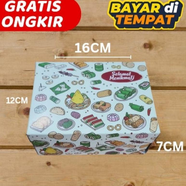 Bisa Cod Lawrence Box Jajanan Pasar/ Box Snack Jajanan ||