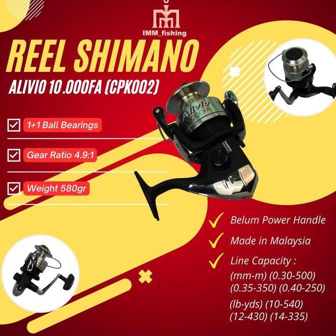REEL SHIMANO ALIVIO | ALAT PANCING