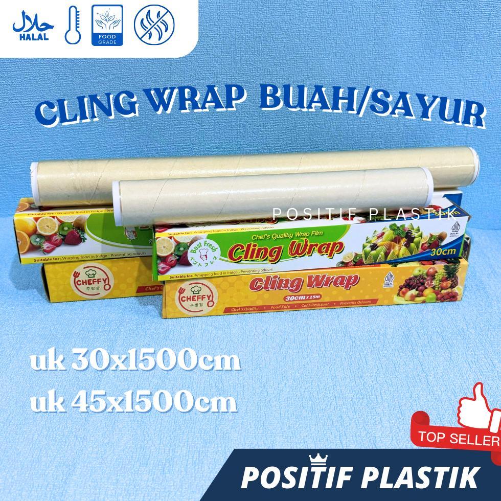 Bisa Cod Bestfresh / Cheffy Wrapping Buah Sayur Parcel - Cling Wrap - Plastik Wrap - Wrapping Plasti