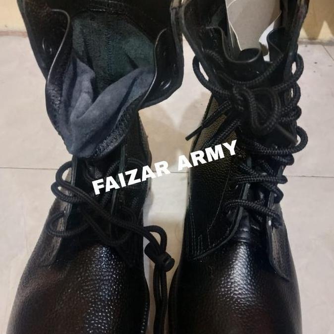 SEPATU PDL KULIT JERUK ASLI JATAH ORI TNI.SEPATU PDL JATAH TNI