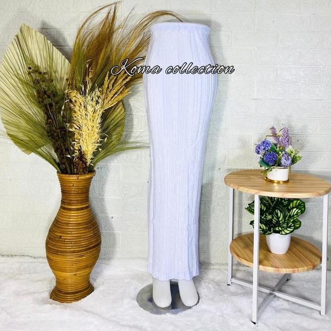 DF160 - Rok plisket polos doby /rok plisket polos bawahan kebaya modern