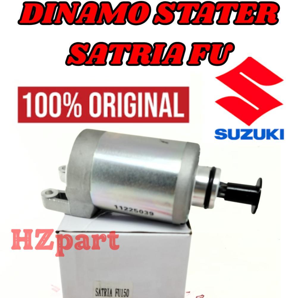 ASLI ORIGINAL DINAMO STATER SATRIA FU MOTOR satria fu 150 lama (karburator)/baru (injeksi) ORI 100%.