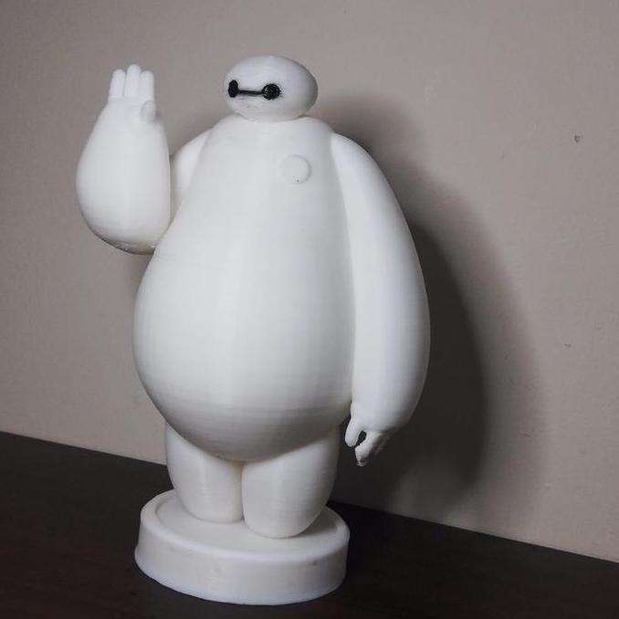 Baymax Action Figure - 3d printing