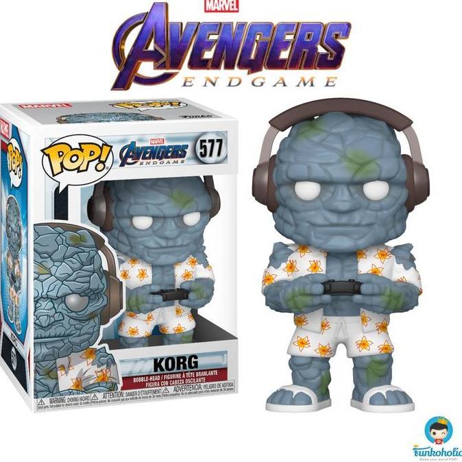 Funko POP Marvel Avengers Endgame - Korg (Gamer) #577