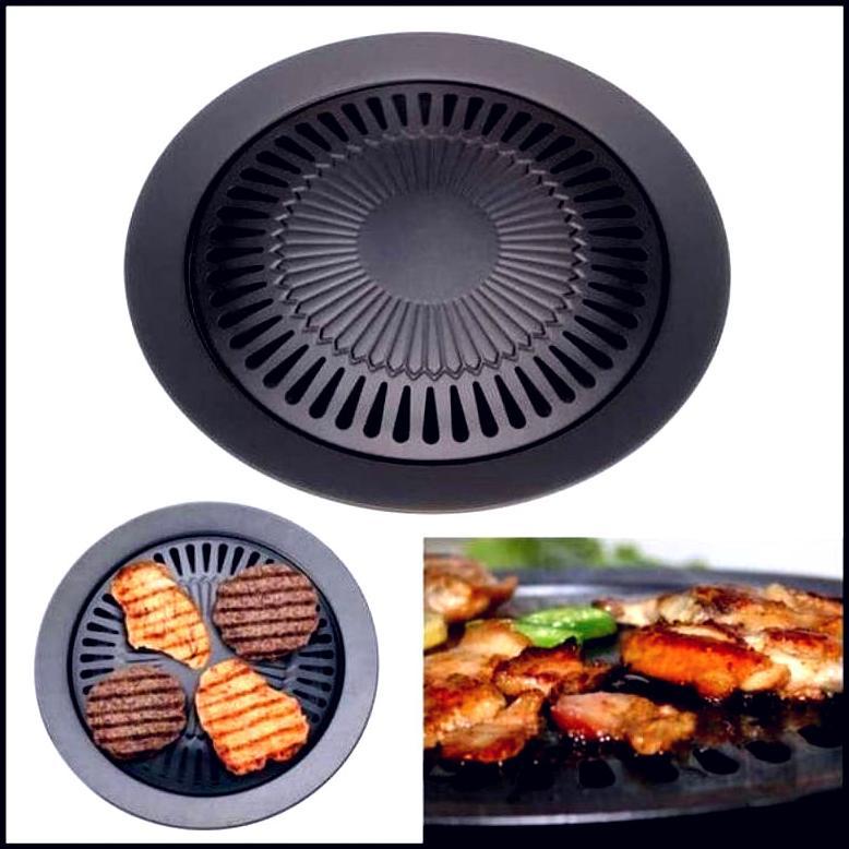 Bisa Cod Panggangan Grill Bulat Panggangan Bulat Bbq Alat Panggang Bbq Grill 32 Cm ||