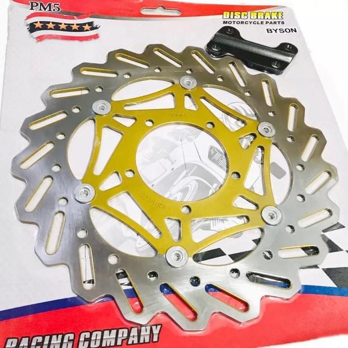 DISC BRAKE DEPAN VIXION BYSON SCORPIO MODEL DAYTONA PSM CAKRAM DEPAN 300MM SCORPIO BYSON-VIXION NEW-