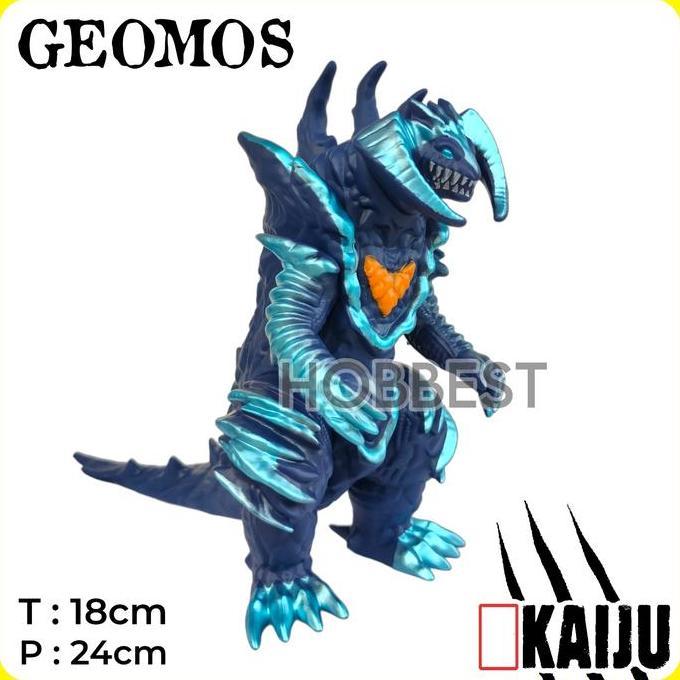 GEOMOS - Action Figure Godzilla Kaiju Mainan Monster Ultraman Dyna