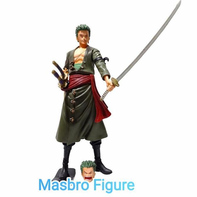 Action Figure One Piece Grandista RORONOA ZORO Nero Ver.