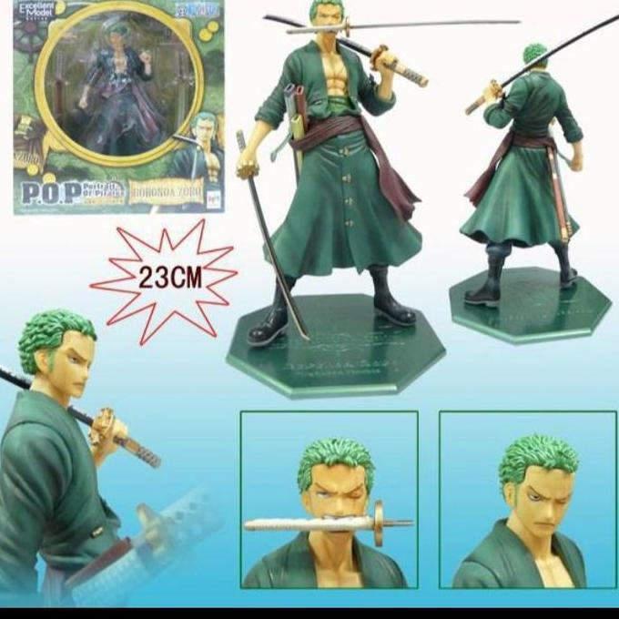 Pop One Piece RORONOA Zoro KWS Action Figure