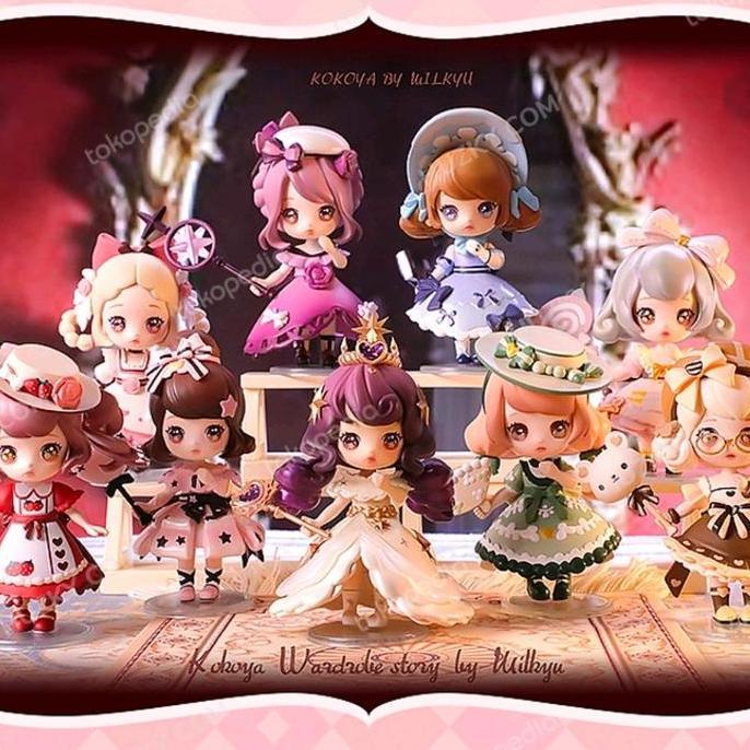 Blind Box KOKOYA WARDROBE STORY Figure Ornament (8 Kar + 1 HIDDEN)