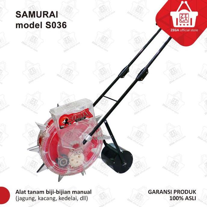 Alat tanam Jagung / kacang / padi / biji-bijian tipe dorong