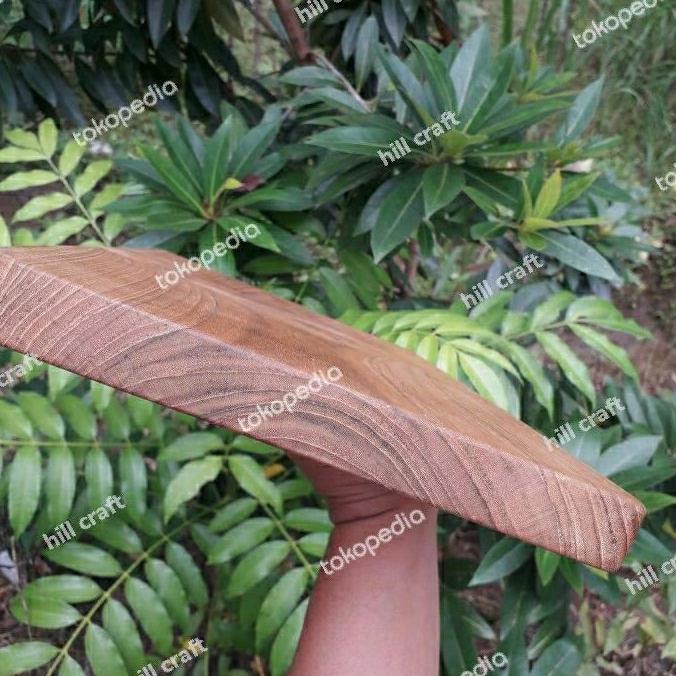 Talenan kayu jati besar dan tebal