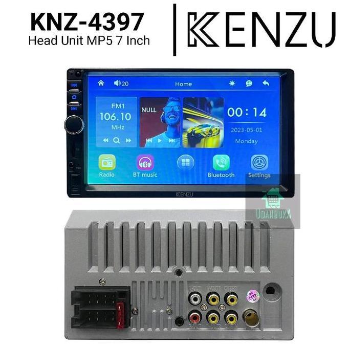 KENZU - Head Unit Mobil - KNZ 4397 PRIME - 7 Inch - MP5 player - Bluetooth - Car Head Unit