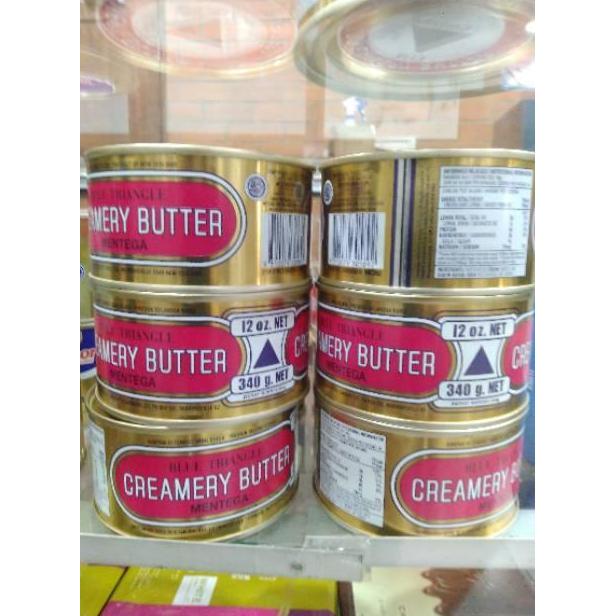 New- Mentega Butter Segitiga / Butter Blue Triangle / Creamery Butter Blue Triangle 340gr