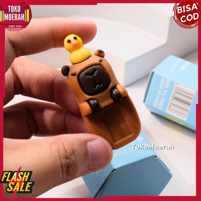 New- MISTERI BOX HIPPERS CAPYBARA LUCU UNIK MYSTERY BOX TEMPELAN HANDPHONE CAPYBARA IMUT BLIND BOX H