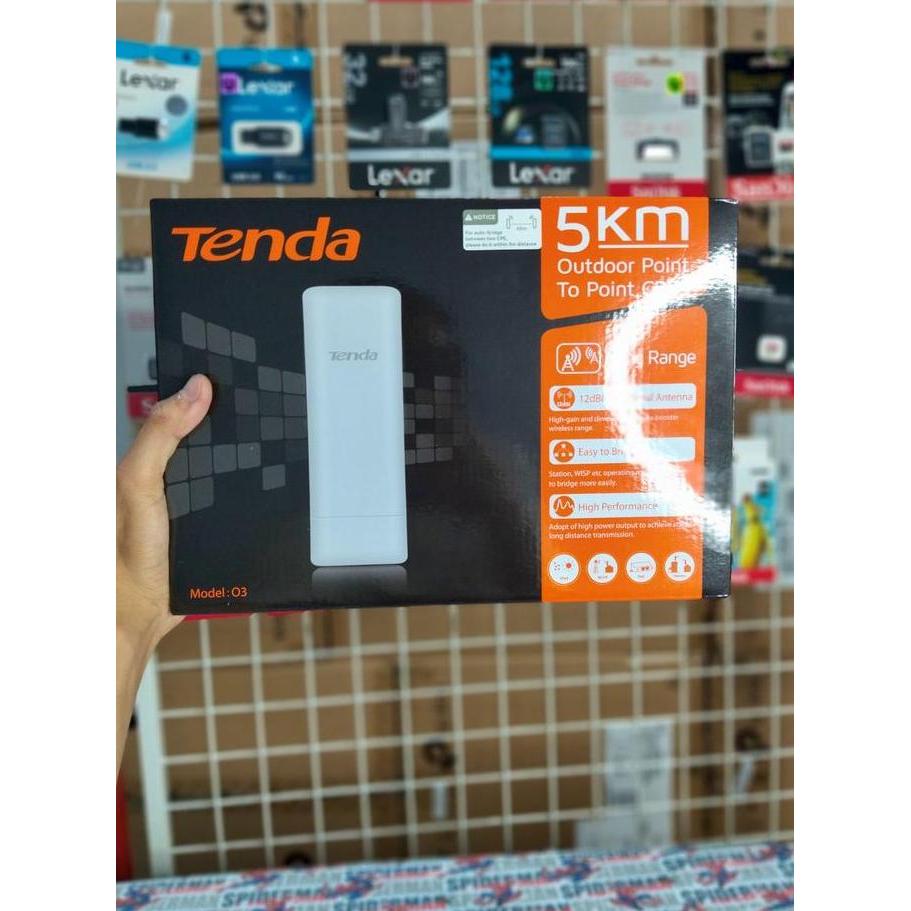 TENDA O3 5km Outdoor Point To Point CPE - TENDA 03 Wireless Router