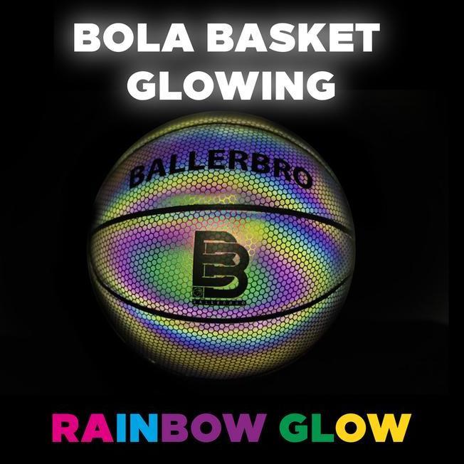 Ballerbro Glow Ball Bola Glow Ballerbro Rainbow Glow