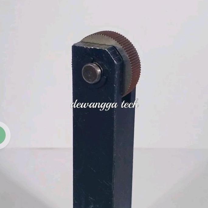 Knurling lurus 1.0mm holder kartel 1mm pembuat motif garis pada as shaft di mesin bubut HEMAT