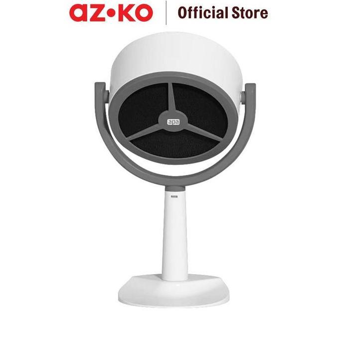 Zifarah1- Penghisap Asap Portable Rechargeable 8 Watt Putih Alat Kebersihan Dapur