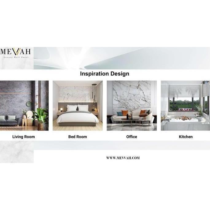 Mevvah Wall Panel Motif ZURICH | Panel Dinding Motif Marmer